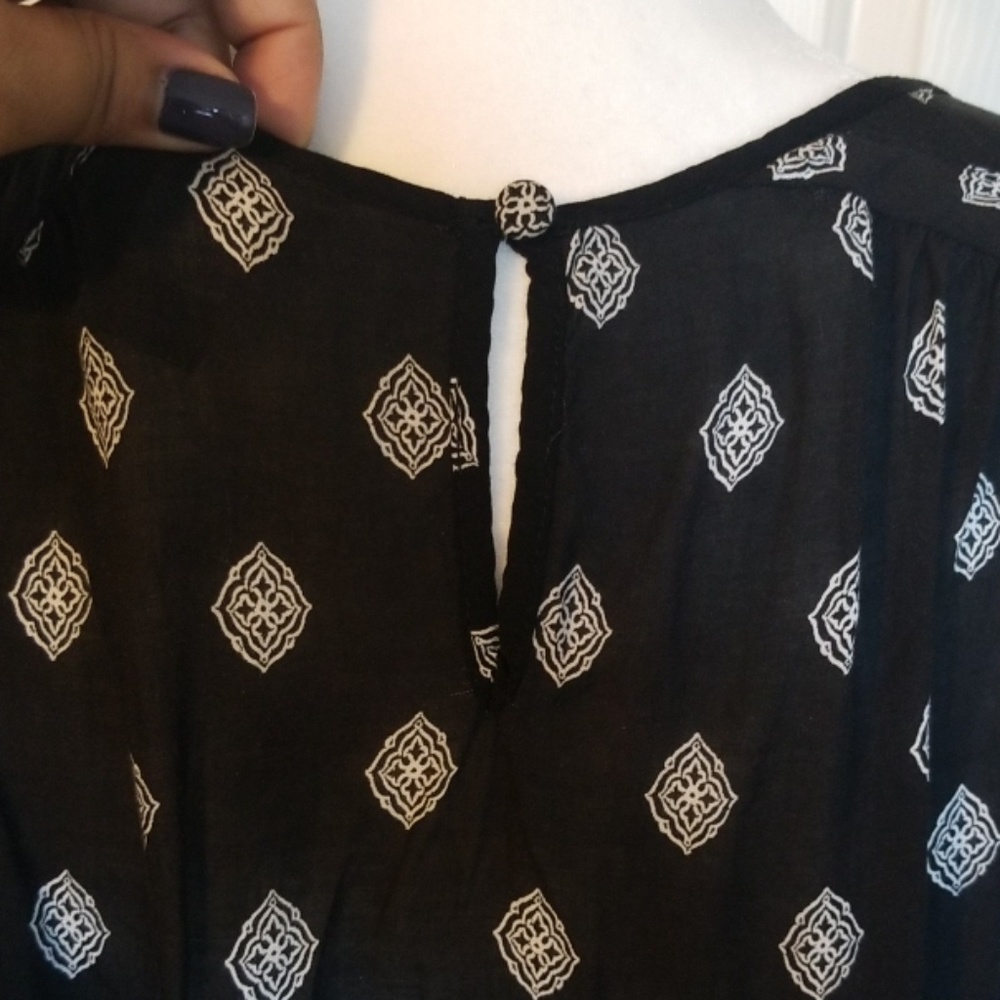 Smocked Torrid Blouse 3X - Picture 5 of 6